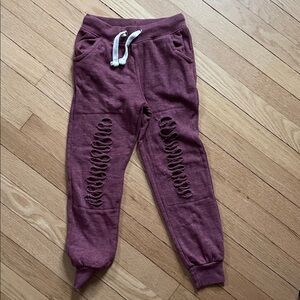 Vintage Havana Maroon Jogger Pants